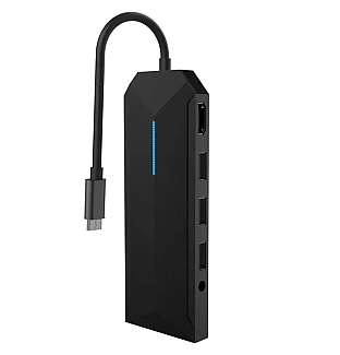 هاب گیمینگ پرودو Porodo 9IN1 Usb-c HUB 4K Gamers Edition PDX526